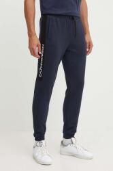 EA7 Emporio Armani pantaloni de trening din bumbac culoarea albastru marin, cu imprimeu, PJOGZ. 6DPP57 9BYH-SPM06I_59X