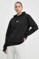 Ellesse bluza Jazana OH Hoody femei, culoarea negru, cu glugă, cu imprimeu, SGP16460 PPYH-BLD0SM_99X