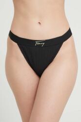 Tommy Hilfiger bikini brazilieni culoarea negru PPYX-BID1JU_99X Costum de baie dama