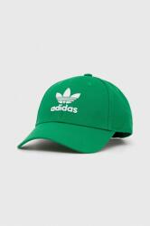 adidas Originals șapcă de baseball din bumbac culoarea verde, cu imprimeu IW1785 PPYH-CAU01U_77X (IW1785)