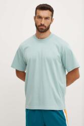 adidas Originals tricou barbati, culoarea verde, neted, IY2257 9BYH-TSM0WG_07X (IY2257)