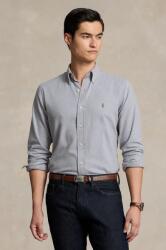 Ralph Lauren camasa barbati, culoarea gri, cu guler button-down, slim, 710953354 9BYH-KDM0AH_90X (710953354)