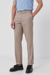 Sisley Pantaloni bărbați, culoarea gri, model drept PPY8-SPM0KZ_90X (4ZT555ED9.901)