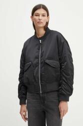 Levi's geaca bomber femei, culoarea negru, de tranzitie, A7262 9BYH-KUD09A_99X (A7262)