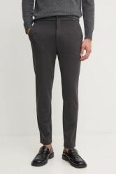 Calvin Klein pantaloni barbati, culoarea gri, mulata, K10K113647 9BYH-SPM0JE_90X