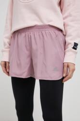 adidas Performance pantaloni scurți de alergare HD2810 femei, culoarea roz, neted, high waist PPYY-SZD0D5_30X (HD2810)