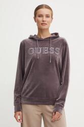 GUESS bluza COUTURE femei, culoarea violet, cu glugă, V4RQ25 KBXI2 PPYH-BLD01H_49X (V4RQ25.KBXI2)