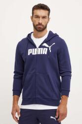 PUMA bluza barbati, culoarea albastru marin, cu glugă, cu imprimeu 9BYX-BLM0M7_59X