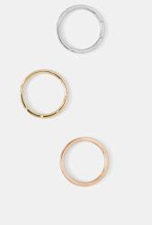 Calvin Klein inele 3-pack 99KK-AKD7O6_SLV (35000458)