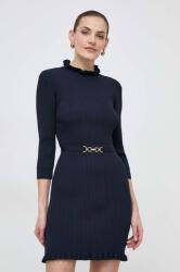 Morgan rochie culoarea albastru marin, mini, mulata PPYH-SUD1J8_59X (RMISS.MARINE)