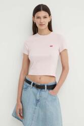 Levi's tricou femei, culoarea roz, cu turtleneck, A7419 9BYH-TSD0B6_30X (A7419)