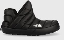 The North Face papuci de casa Women S Thermoball Traction Bootie culoarea negru 9BYY-KLD092_99X