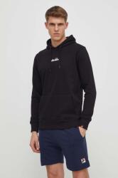 Ellesse bluza Pershuta OH Hoody barbati, culoarea negru, cu glugă, cu imprimeu, SHP16466 PPYH-BLM0W7_99X (SHP16466)