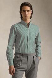 Ralph Lauren camasa barbati, culoarea verde, cu guler button-down, regular, 710929346 9BYH-KDM0A8_77X