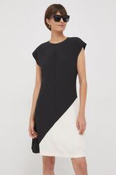 Tommy Hilfiger rochie culoarea negru, mini, drept WW0WW41010 PPYH-SUD00D_99A (WW0WW41010)