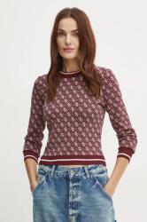 GUESS pulover LISE femei, culoarea bordo, W4BR21 Z37K0 9BYH-SWD108_93X (W4BR21.Z37K0)