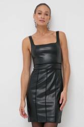 GUESS rochie culoarea negru, mini, mulata 9BYX-SUD0ZJ_99A