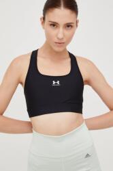 Under Armour sutien sport Authentics culoarea negru, neted 9BYY-BID177_99X