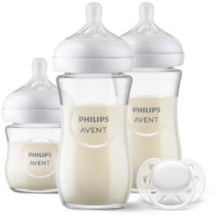Philips Natural Response Újszülött ajándékcsomag SCD878/11 üvegből készült - feedo
