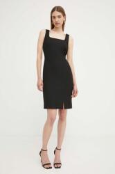 HUGO BOSS rochie culoarea negru, mini, mulata, 50518439 9BYH-SUD048_99X