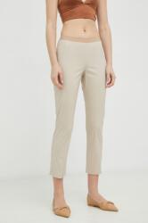 Liviana Conti pantaloni femei, culoarea maro MPYX-LGD002_84X