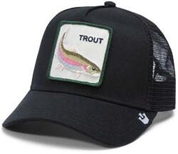 Goorin Bros șapcă The Trout Fish culoarea negru, cu imprimeu, 101-1775 99KK-CAU2BA_99X