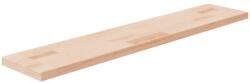vidaXL kezeletlen tömör tölgyfa polclap 100x20x2, 5 cm (342937)