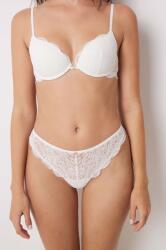 Women'Secret tanga FEMININE LACE culoarea alb, 8440030 9BYH-BID0SS_00X (8440030)