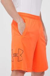 Under Armour pantaloni scurți de antrenament culoarea portocaliu, 1306443 9B84-SZM01M_32X (1306443)