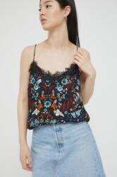 Superdry bluza femei, culoarea negru, in modele florale 9BYY-BDD04K_99X