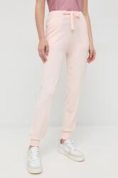 Max Mara Leisure pantaloni de trening femei, culoarea roz 9BYY-SPD0FP_30X