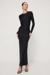 Rotate rochie culoarea negru, maxi, mulata 9BYX-SUD1MC_99X