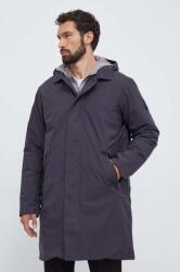 Jack Wolfskin geaca barbati, culoarea negru, de tranzitie 9BYX-KUM106_99X