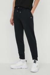 Gant pantaloni de trening culoarea negru, melanj 9BYX-SPM0DR_99A