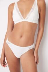 Women'Secret tanga COTTON COLLECTION 1 culoarea alb, 4638005 9BYH-BID0NN_00X