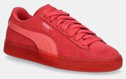 PUMA sneakers din piele intoarsă Suede Classic Translucent culoarea rosu, 398818 9BYH-OBD4JT_33X