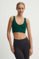 Reebok sutien sport Active Collective culoarea verde, neted, 100205554 9BYH-BID12H_79X (100205554)