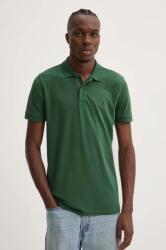 Hollister Co Hollister Co. tricou polo barbati, culoarea verde, neted, KI324-4104 9BYH-POM02U_77X (KI324.4104.300)