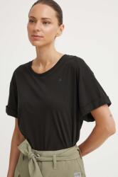 G-Star tricou din bumbac femei, culoarea negru PPYH-TSD1IL_99X (D24524.4107)