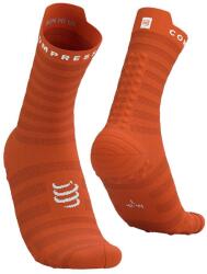 Compressport sosete Pro Racing Socks v4.0 Ultralight Run High - White/Alloy XU00050B PPYH-LGU0BR_22X