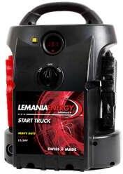  Professzionális indítórobot, Lemania Energy, 12V 15Ah 1600 maxA, AGM akkumulátor, Ipari rézfogó, Nagy teherbírású szigetelés, töltésjelző, LESA9 automatikus töltő, USB port - powerbank funkci (P2-ST-1
