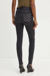 Karl Lagerfeld jeansi femei, culoarea negru, 246W1107 9BYH-SJD0SR_99J