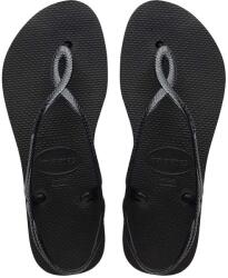 Havaianas sandale LUNA FLATFORM femei, culoarea albastru marin, 4148600.0090 PPYH-OBD48U_59X