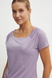 PUMA tricou de antrenament Favorite culoarea violet, 522420 PPYX-TSD0E7_94X (522420)