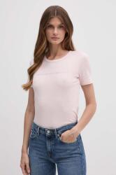 United Colors of Benetton tricou din bumbac femei, culoarea roz PPYH-TSD12O_03X