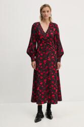 Gestuz rochie culoarea negru, maxi, evazată, 10909403 9BYH-SUD18J_99X (10909403)