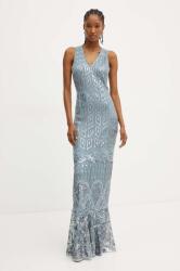 GUESS rochie CRYSTAL culoarea turcoaz, maxi, mulata, 4YGK87 6248A 9BYH-SUD092_66X (4YGK87.6248A)