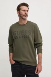 GUESS bluză BEAU barbati, culoarea verde, cu imprimeu, M4YQ08 K9Z21 9BYH-BLM03M_91X (M4YQ08.K9Z21)