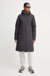 Jack Wolfskin geaca femei, culoarea negru, de iarna 9BYX-KUD1F0_99X