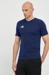 adidas Performance tricou Entrada 22 barbati, culoarea albastru marin, neted 9BYY-TSM0CK_59X